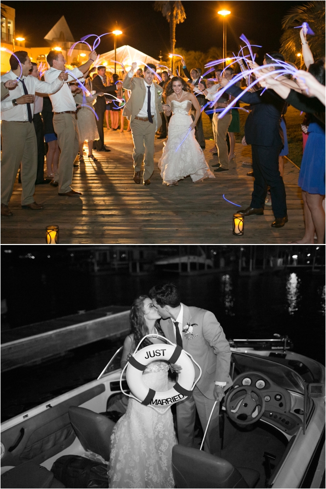 Personal and Pretty DIY Yacht Club Wedding