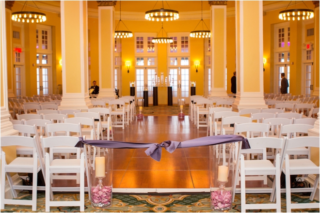 Lavender and Coral Galveston Texas Wedding at Hotel Galvez