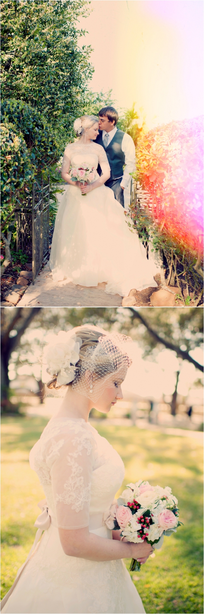 Dreamy Vintage Texas Garden Wedding