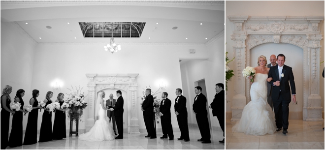 Black, White and Silver Chateau Cocomar Wedding by DC Stanley Photography