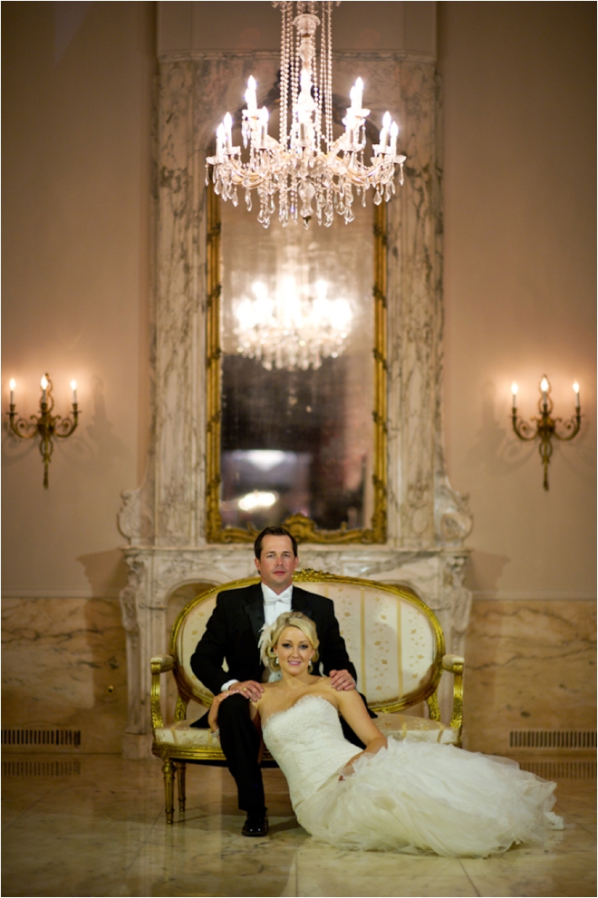 Black, White and Silver Chateau Cocomar Wedding by DC Stanley Photography