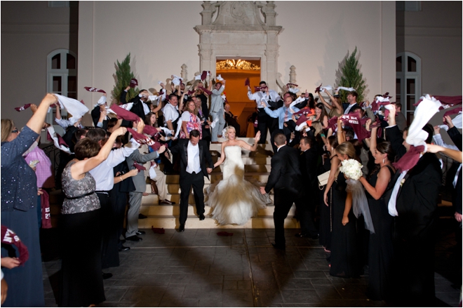 Black, White and Silver Chateau Cocomar Wedding by DC Stanley Photography