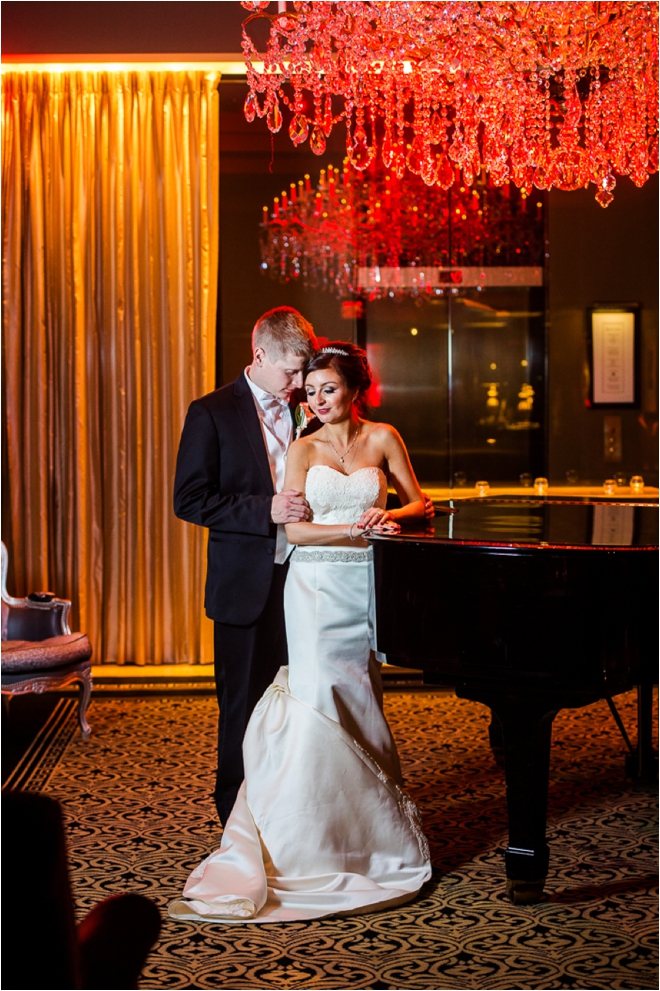 Black and Red Hotel ZaZa Houston Wedding by Motley Melange 