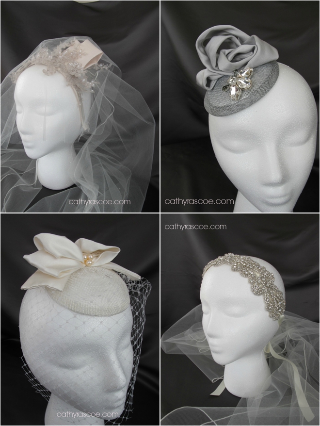 Cathy Rascoe Custom Bridal Headpiece Giveaway Ends 9pm Friday!