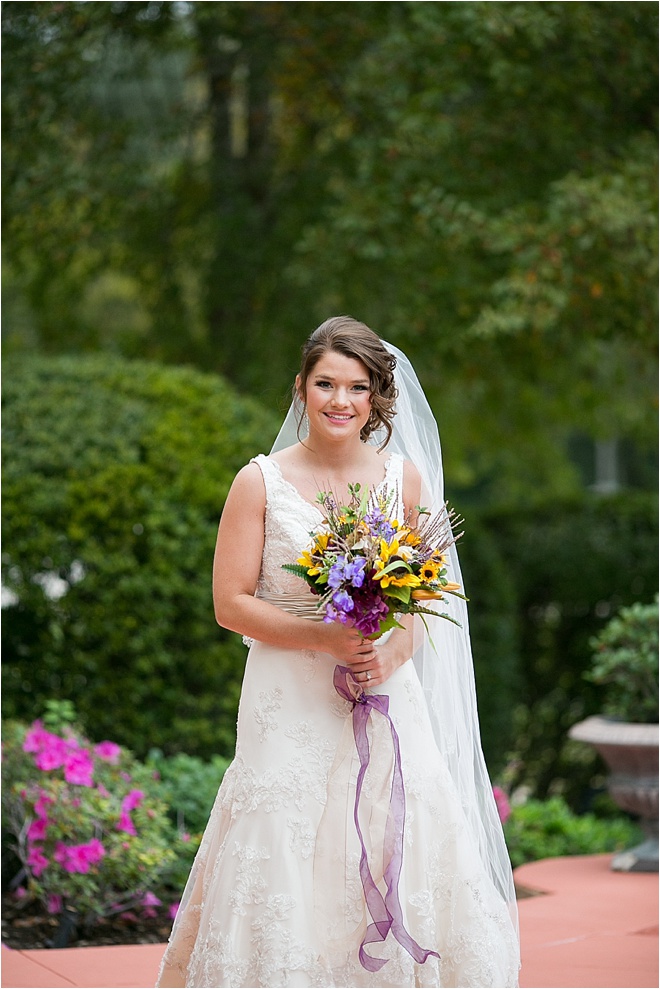 Golden, Ivory, and Plum Rustic Wedding at Ashton Gardens by Joshua Tyi Photography