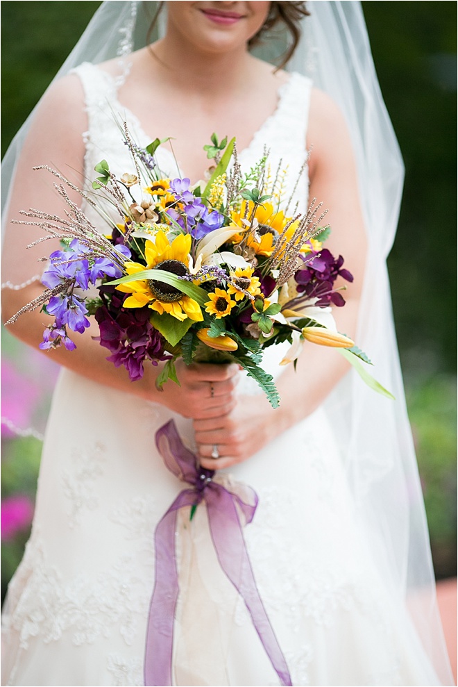 Golden, Ivory, and Plum Rustic Wedding at Ashton Gardens by Joshua Tyi Photography