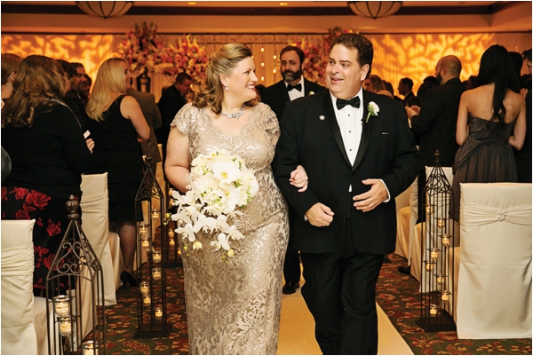 Elegant Black, Gold & Pink Wedding at the Houstonian Hotel, Club & Spa by D. Jones Photography