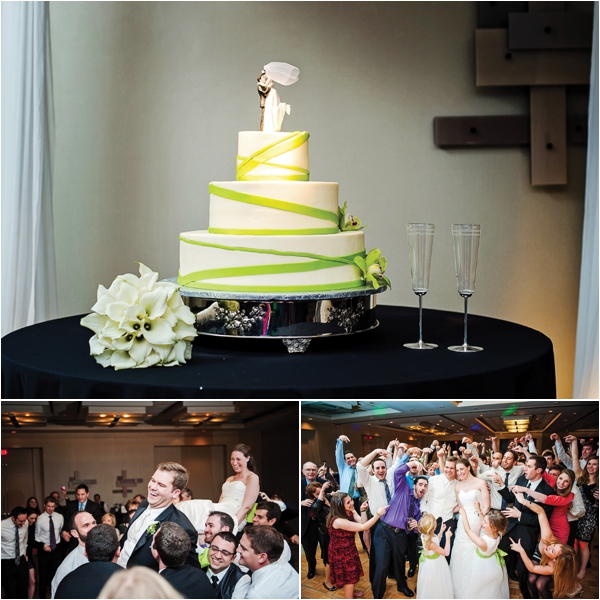 Green & Black Wedding at Hotel Derek by Motley Melange