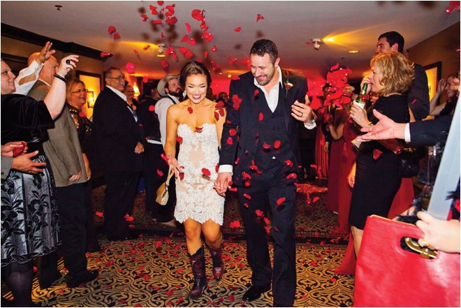 Red, Gold & Black Wedding at Hotel ZaZa by Select Studios 