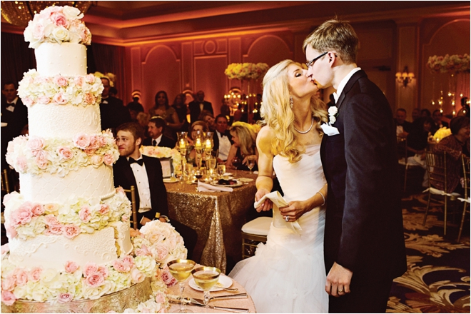 Pink, Cream & Gold Wedding at the Houstonian by J. Cogliandro Photography