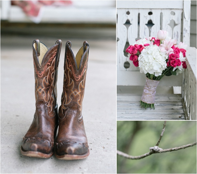 Relaxed, Romantic Country Style Wedding