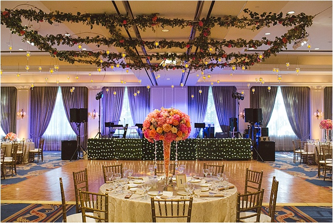 Peach, Pink, and Gold Wedding at The Houstonian Hotel, Club & Spa by J. Cogliandro Photography 