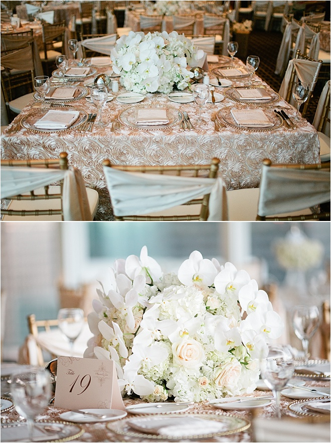 Blush, Ivory & Gold Wedding at The Petroleum Club of Houston