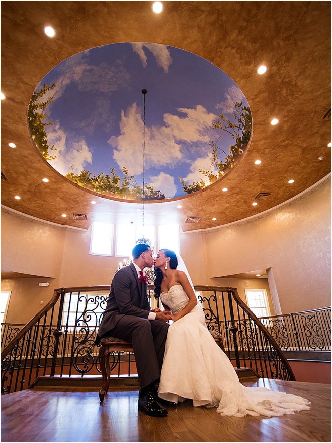 Romantic White and Red Wedding at Chateau Polonez by Civic Photos 