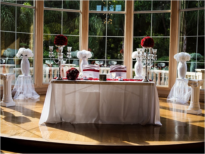 Romantic White and Red Wedding at Chateau Polonez by Civic Photos 