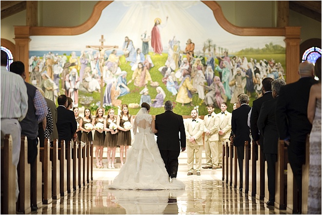 Ivory, Gold & Brown Wedding at Crystal Ballroom at The Rice