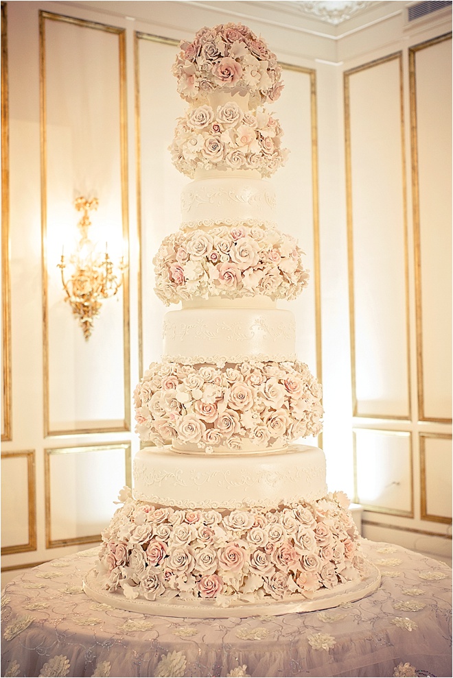 Romantic White, Blush & Gold Wedding at Chateau Cocomar