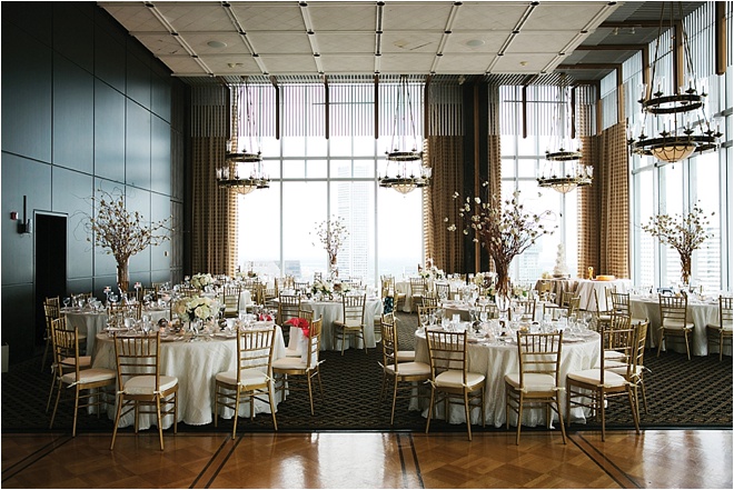 Ivory, Gray & Gold Wedding at The Petroleum Club of Houston by D. Jones Photography 