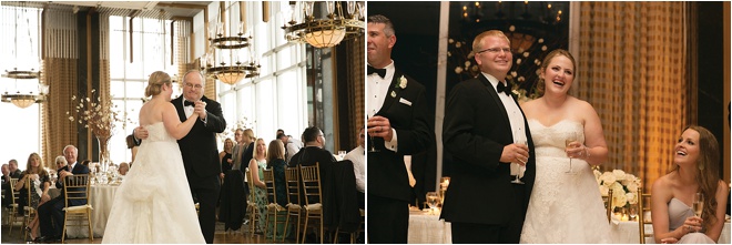 Ivory, Gray & Gold Wedding at The Petroleum Club of Houston by D. Jones Photography 