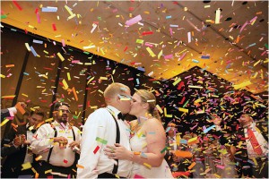 Ivory, Gray and Gold Wedding at The Petroleum Club of Houston by D. Jones Photography