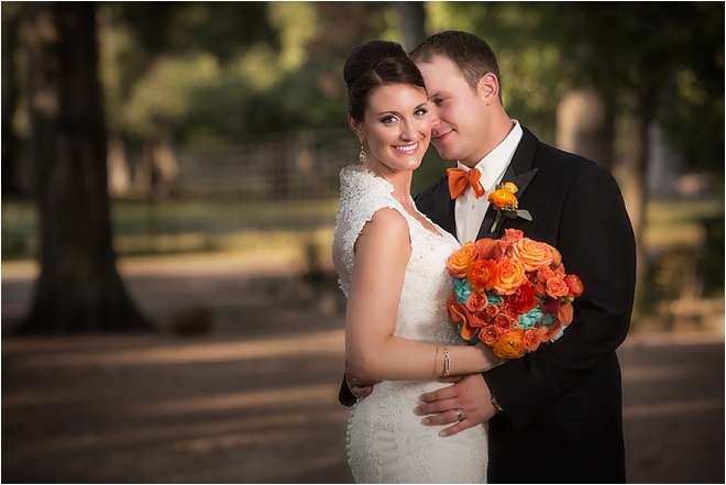 Tangerine & Teal Wedding at Agave Road by FireHeart Photography 