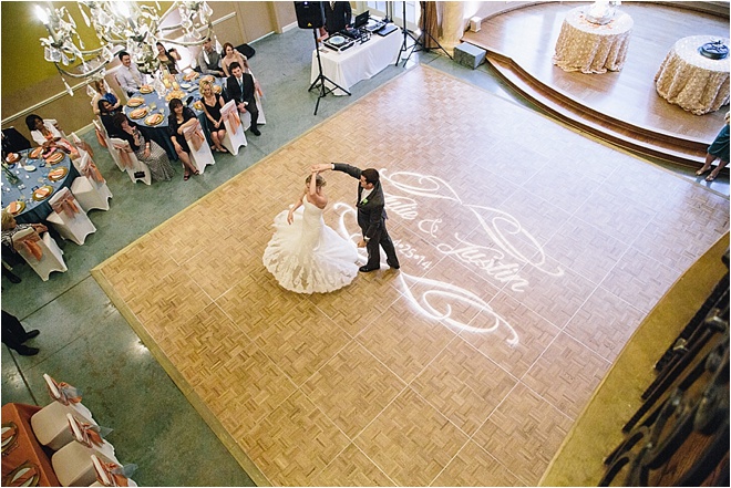 Coral & Blue Wedding at Chateau Polonez by Akil Bennett Photography 