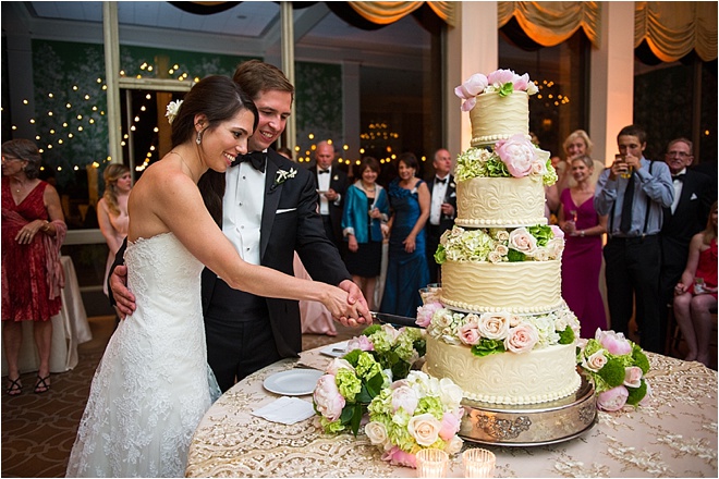 Elegant Blush, White & Green Garden-Theme Wedding