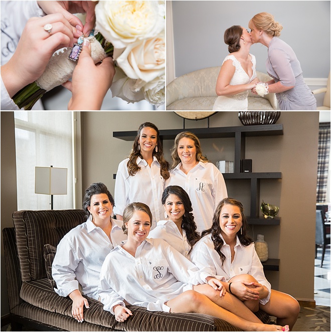 Navy, Blush & Gold Wedding at Crystal Ballroom at The Rice by MD Turner Photography 