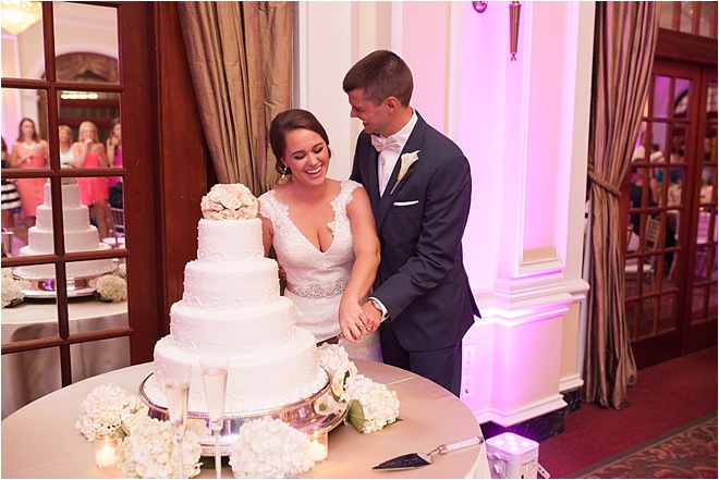 Navy, Blush & Gold Wedding at Crystal Ballroom at The Rice by MD Turner Photography 