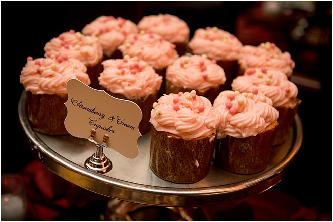 White, Red & Black Wedding at Crystal Ballroom at The Rice