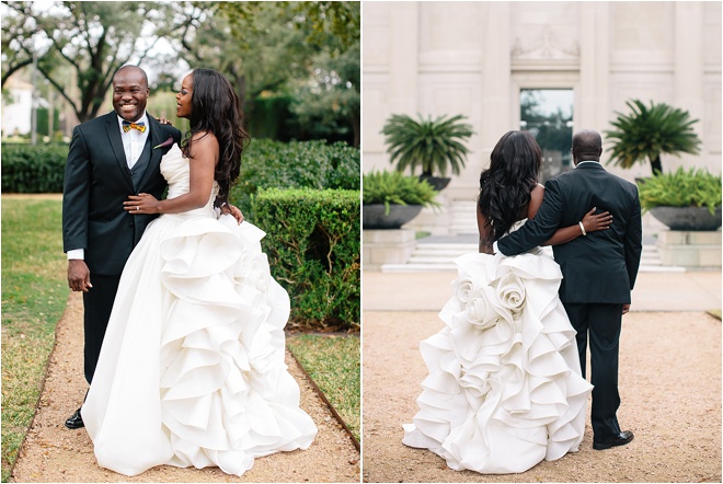 Modern Architecture Inspired Wedding at Hotel ZaZa by Akil Bennett Photography  