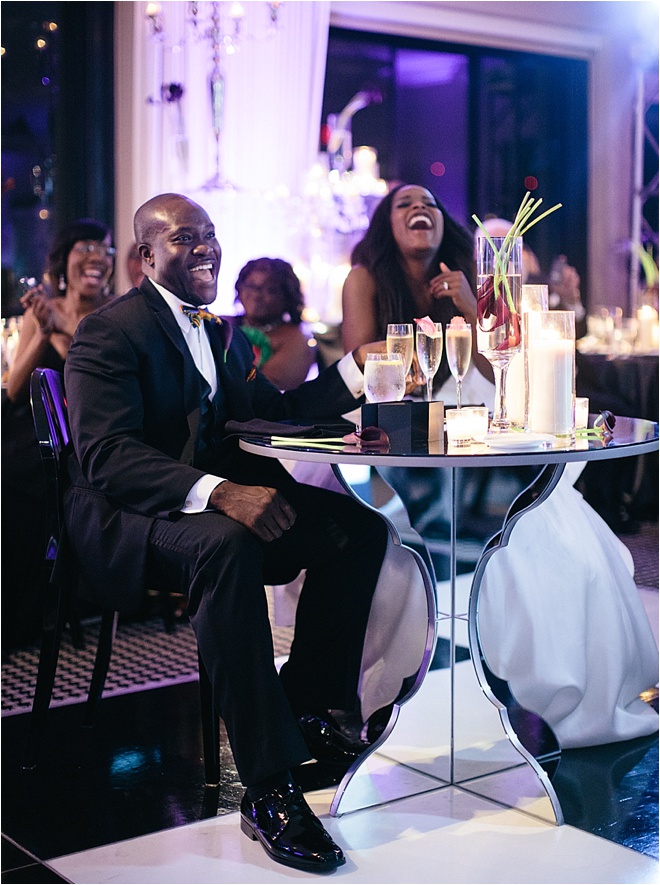 Modern Architecture Inspired Wedding at Hotel ZaZa by Akil Bennett Photography  