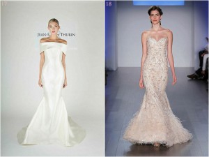 2015 Wedding Gown Trend: Drop Waists & Sheath Gowns