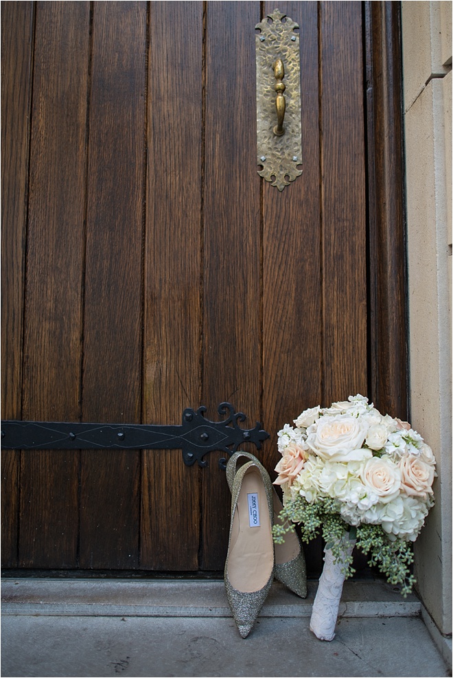 Blush, Orange, Silver & Gold Wedding at Four Seasons Hotel Houston by D.C. Stanley Photography