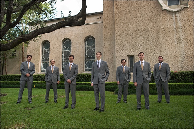 Blush, Orange, Silver & Gold Wedding at Four Seasons Hotel Houston by D.C. Stanley Photography