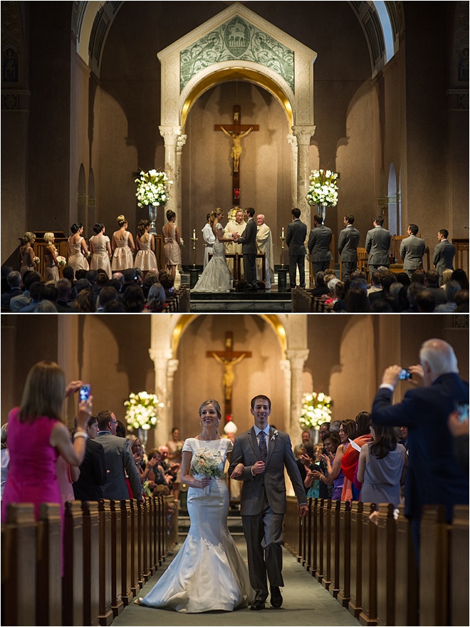 Blush, Orange, Silver & Gold Wedding at Four Seasons Hotel Houston by D.C. Stanley Photography