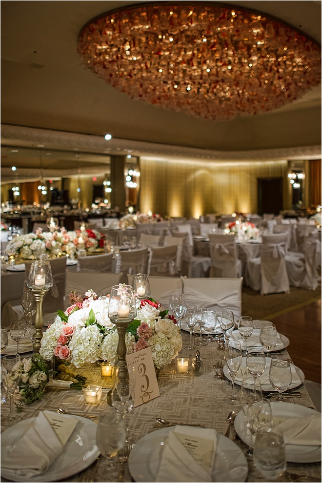 Blush, Orange, Silver & Gold Wedding at Four Seasons Hotel Houston by D.C. Stanley Photography