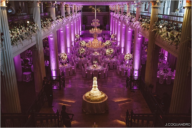 Maroon, Gray & White Wedding at The Corinthian by J. Cogliandro Photography