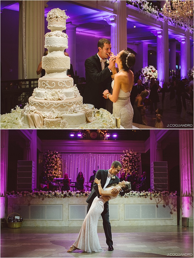 Maroon, Gray & White Wedding at The Corinthian by J. Cogliandro Photography