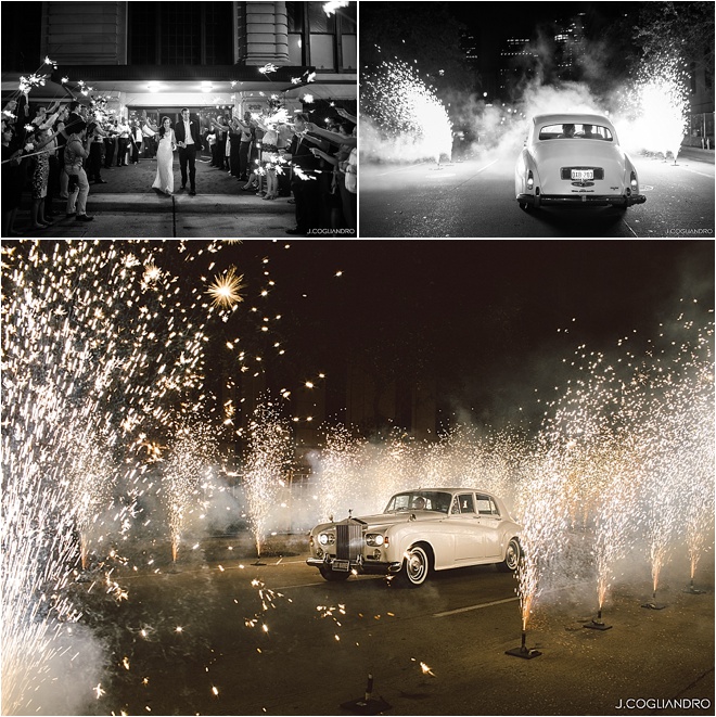 Maroon, Gray & White Wedding at The Corinthian by J. Cogliandro Photography