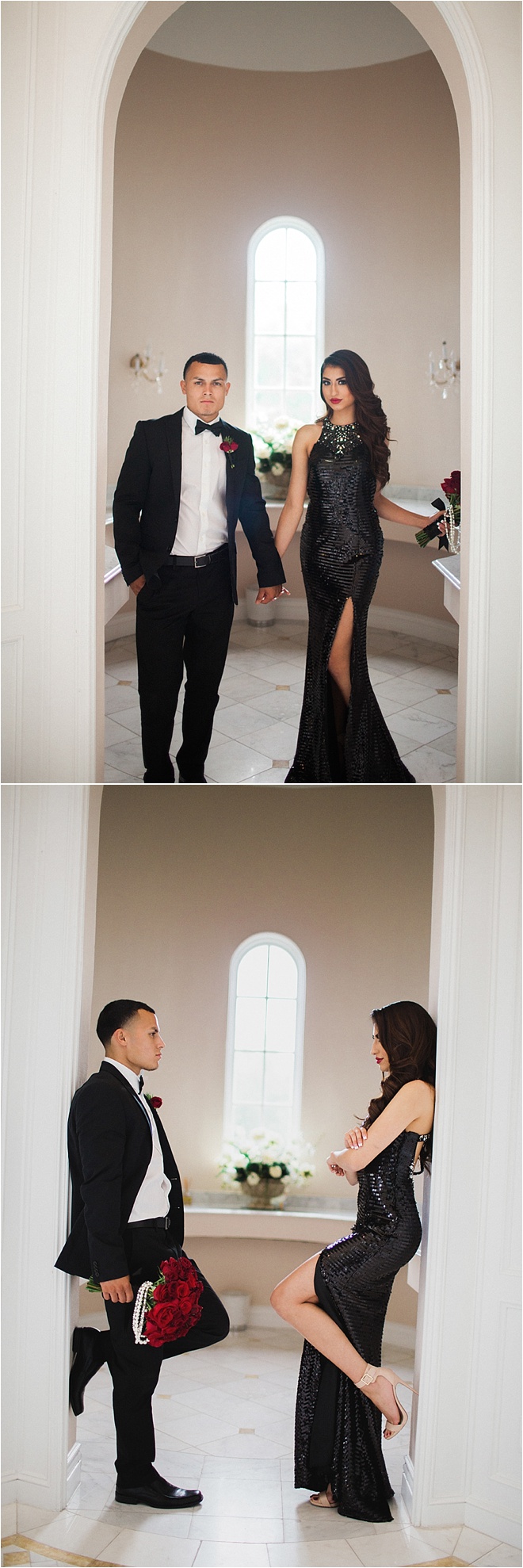 Glam Engagement Shoot at Chateau Cocomar by Civic Photos 