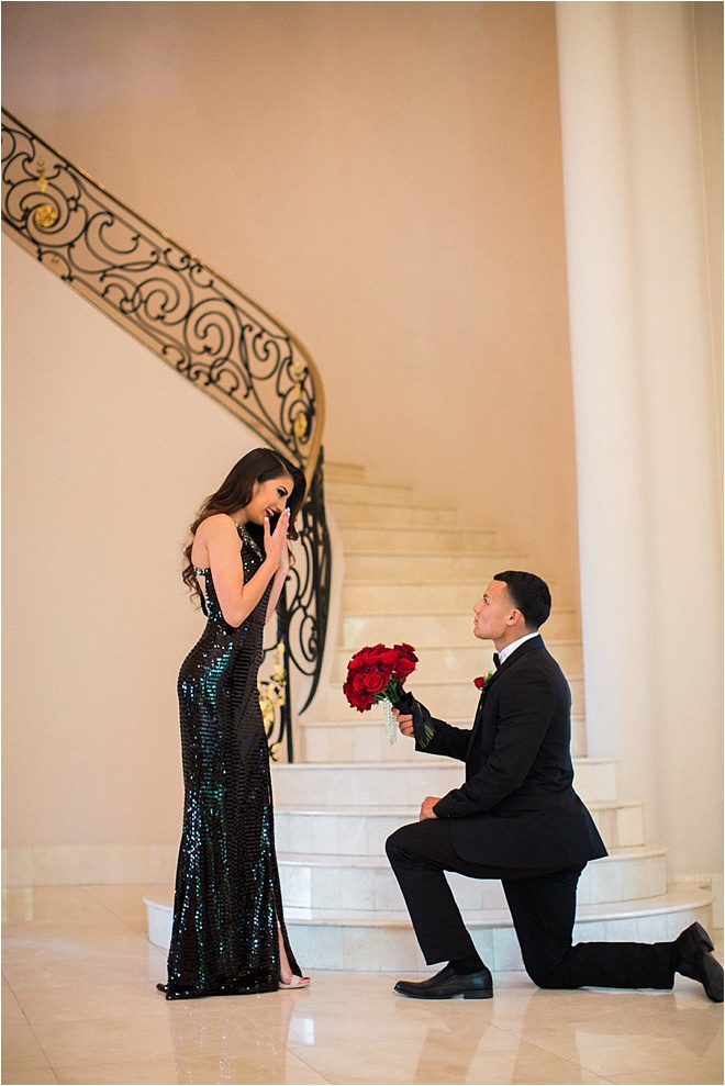 Glam Engagement Shoot at Chateau Cocomar by Civic Photos