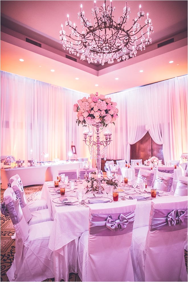 Blush, Ivory & Silver Wedding at Omni Houston Hotel 