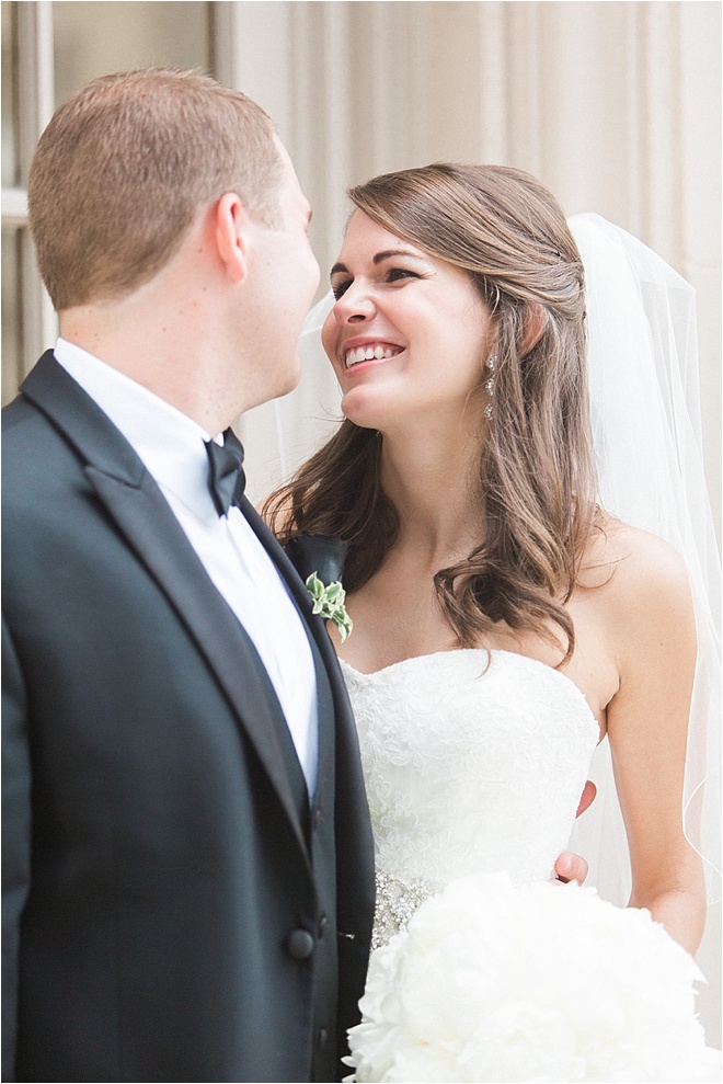 Black, White & Blue Wedding at Crystal Ballroom at The Rice by Ever & Anon Photography 