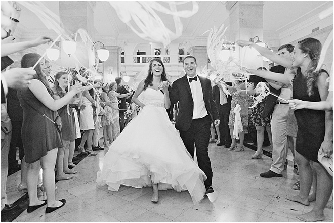 Black, White & Blue Wedding at Crystal Ballroom at The Rice by Ever & Anon Photography 