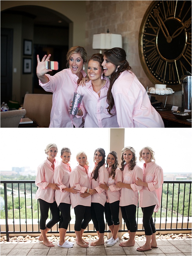 Pink, Gold & Black Wedding at Hotel ZaZa by D. Jones Photography