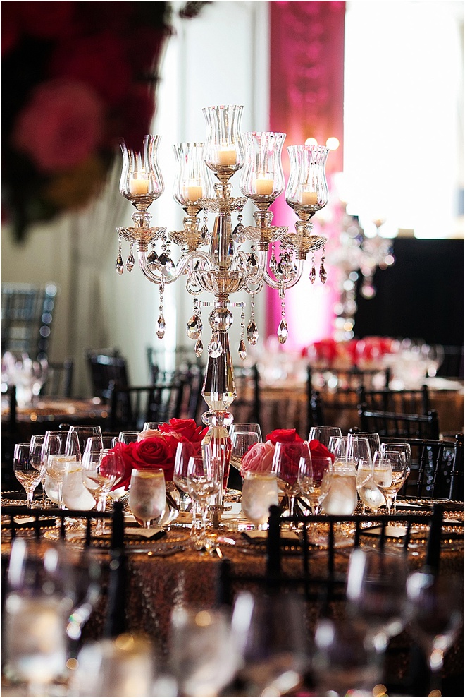 Pink, Gold & Black Wedding at Hotel ZaZa by D. Jones Photography