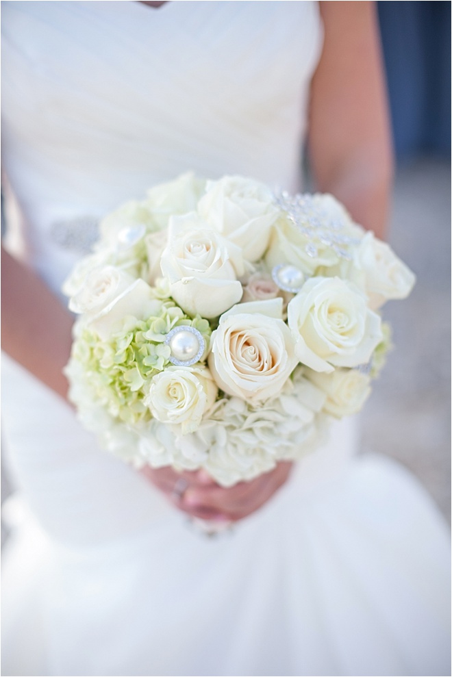 Peach, Green & Gray Rustic Wedding 