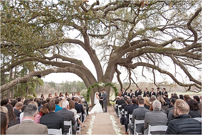 Peach, Green & Gray Rustic Wedding 