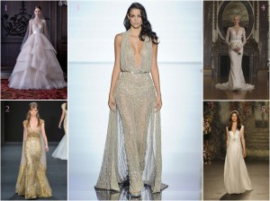 Spring 2016 Gown Trend: Plunging Necklines